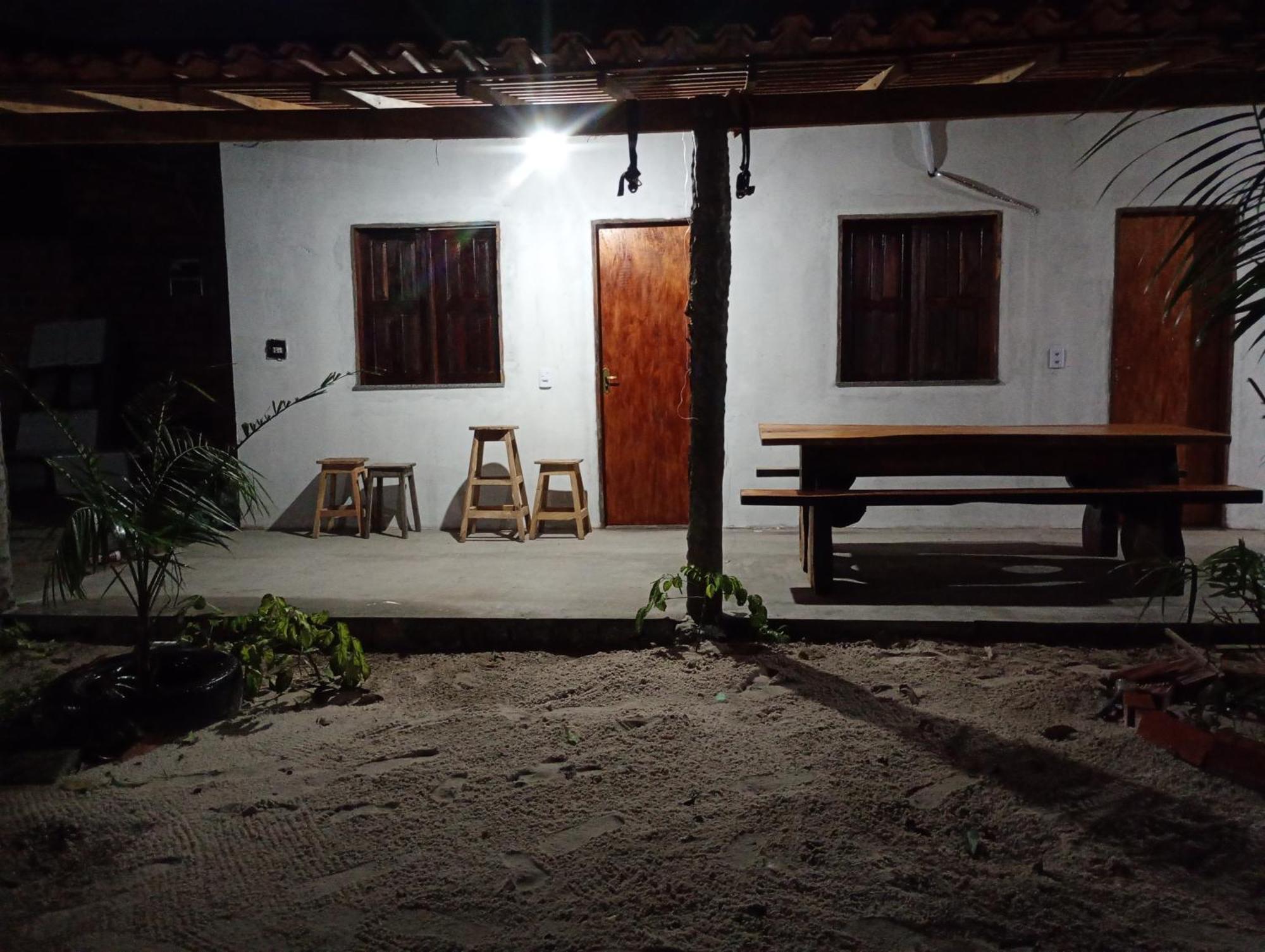 Hostel E Camping Na Rua Das Flores Santo Amaro do Maranhao Exterior photo